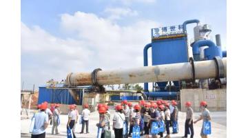 广西环保系统代表团考察幸运传世南化项目