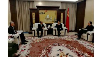 共探环保产业发展：北海市委书记王乃学会见公司董事长王双飞