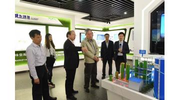 中国科技成果管理研究会领导一行莅临幸运传世调研